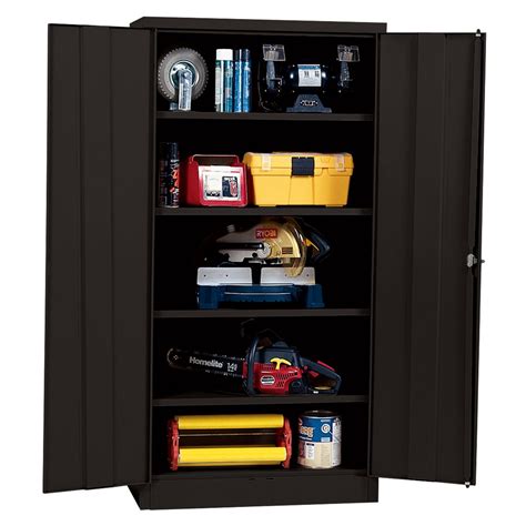 sandusky lee rta7000-09 black steel snapit storage cabinet|Sandusky Lee Rta7001.